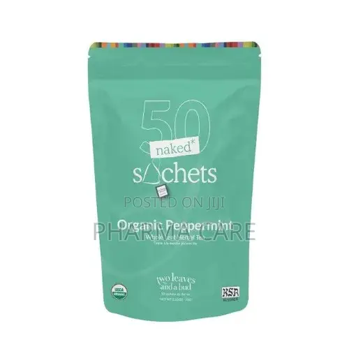 Organic Peppermint - 50 Naked Tea Sachets