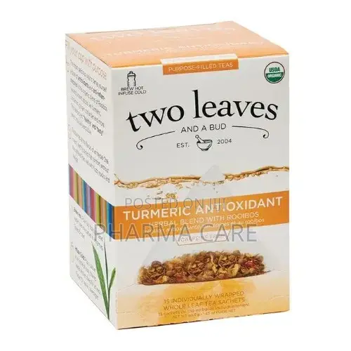 Organic Turmeric Antioxidant Tea - 15 Pyramid Sachet X 6 PKTS