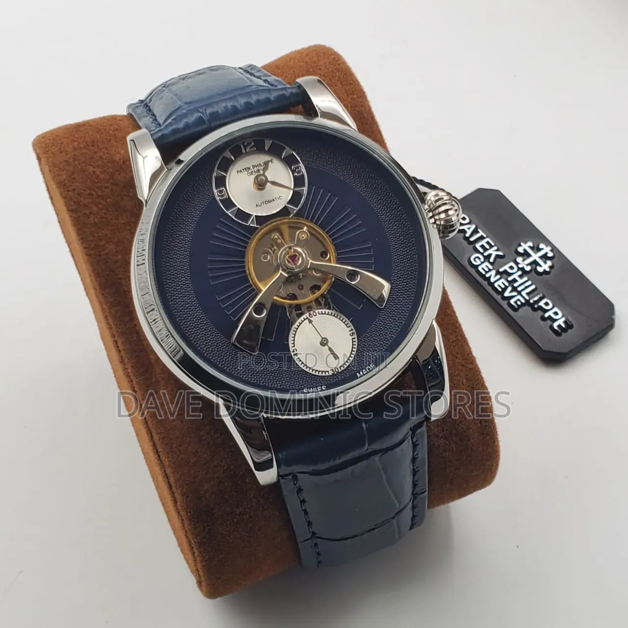 Patek Philippe Male Watch Leather Strap
Automatic System
