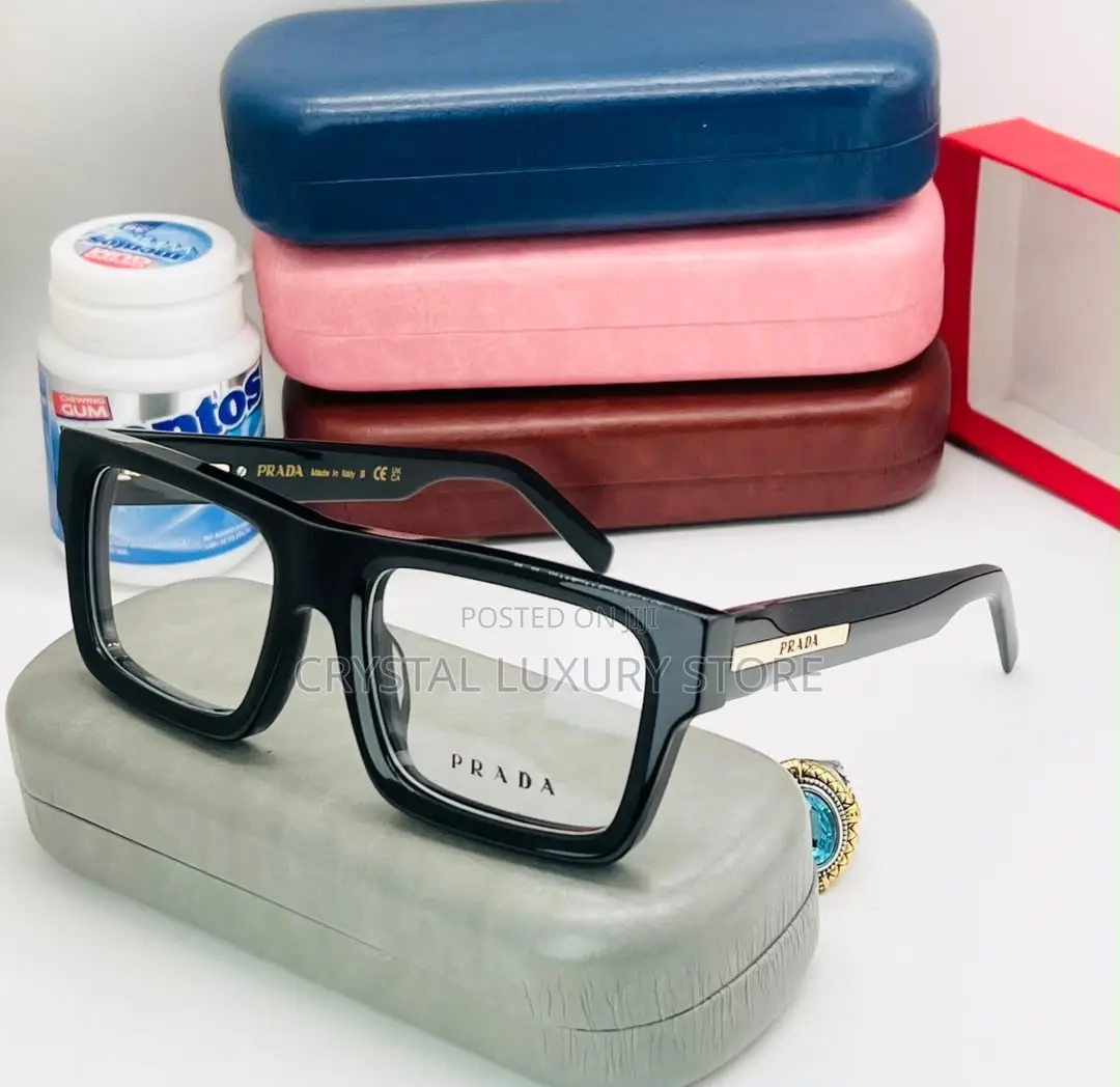 Prada Quality Luxury Men Frame Glasses