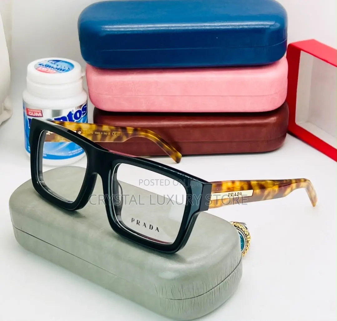 Prada Quality Luxury Men Frame Glasses