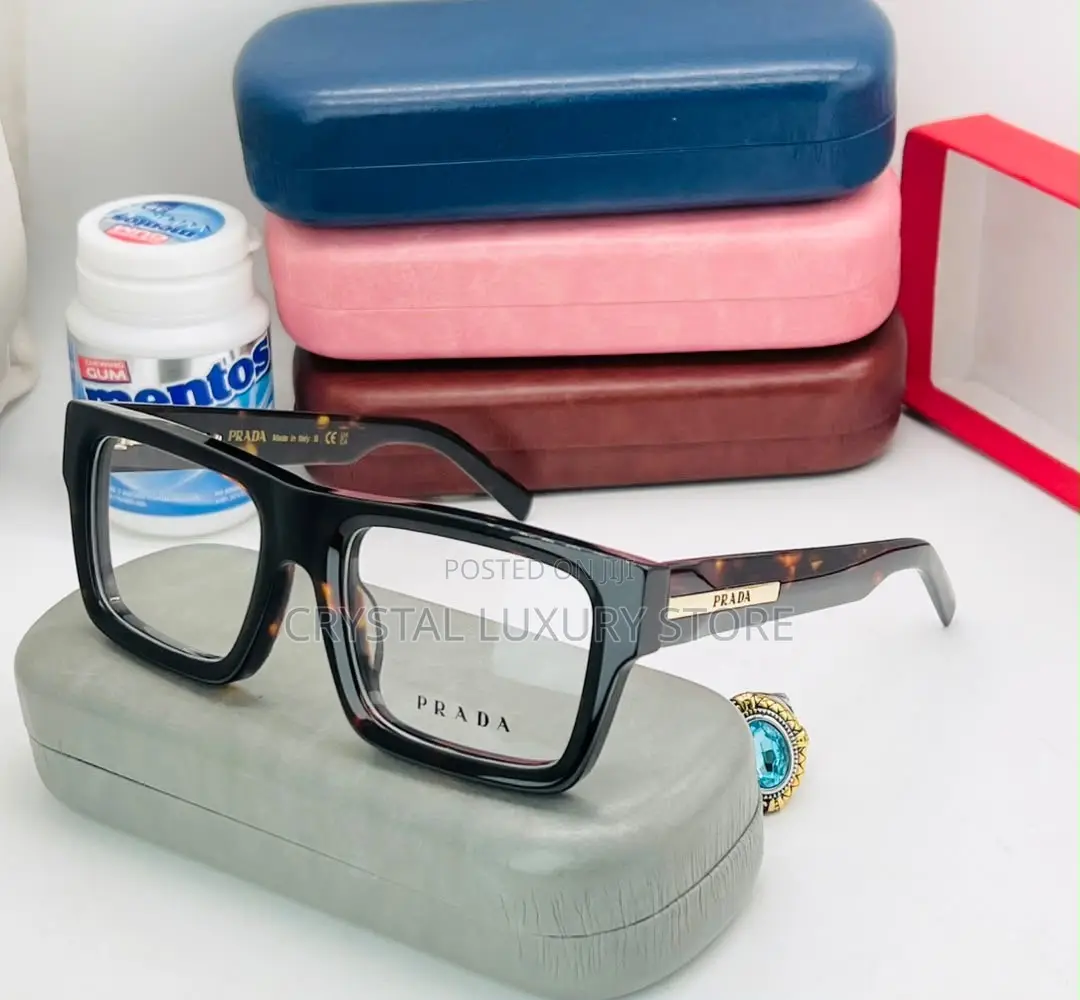 Prada Quality Luxury Men Frame Glasses