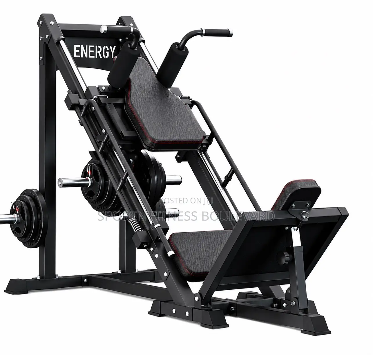 Leg Press and Hack Squat Combo Machine