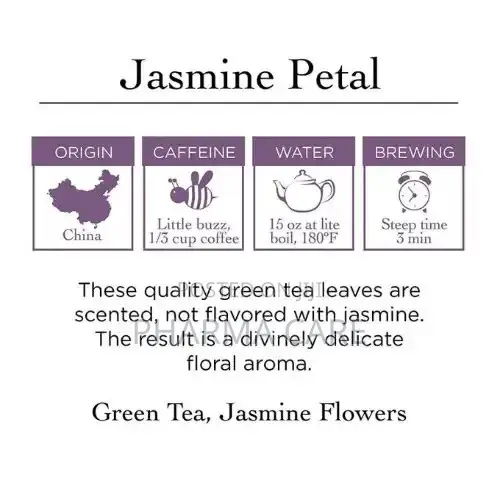 Jasmine Green Tea Bags 15 Pyramid Sachet