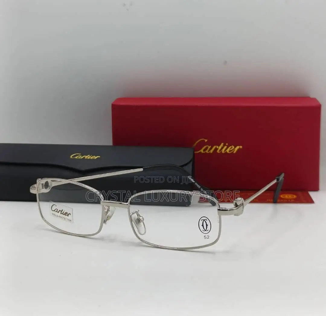 Cartier Quality Luxury Men Frame Glasses