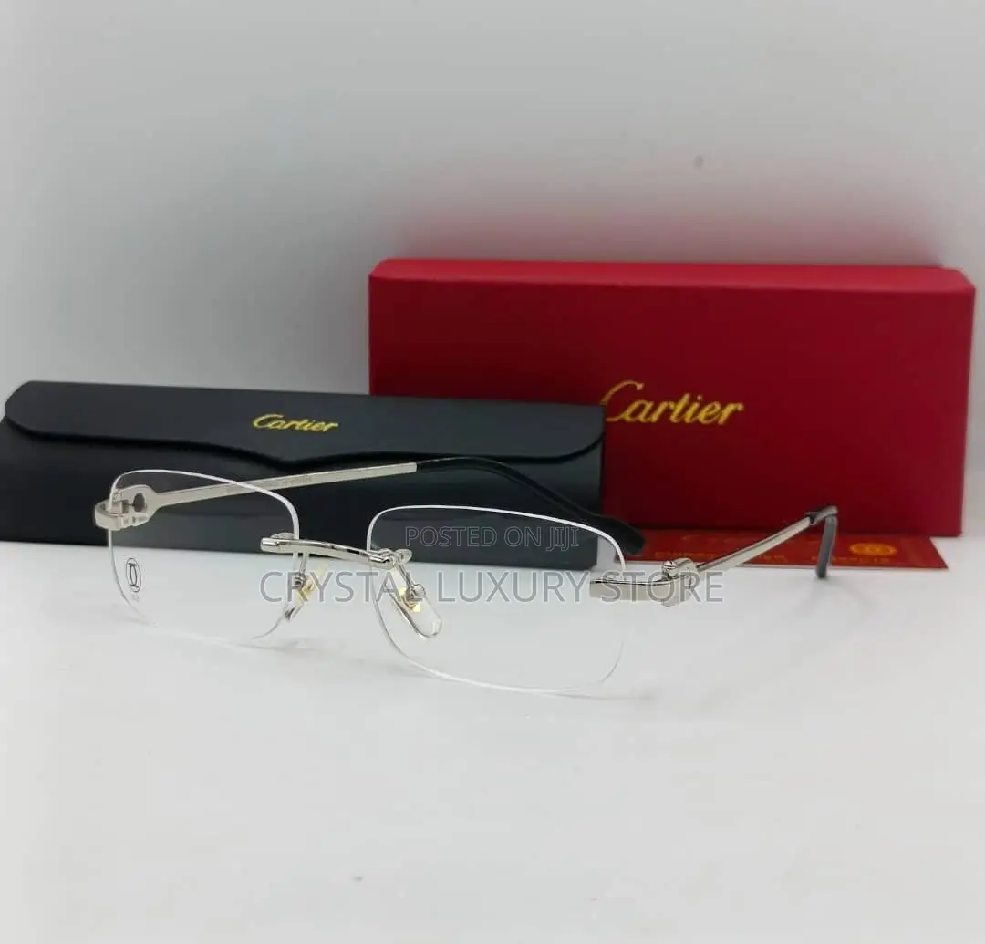 Cartier Quality Luxury Men Frame Glasses