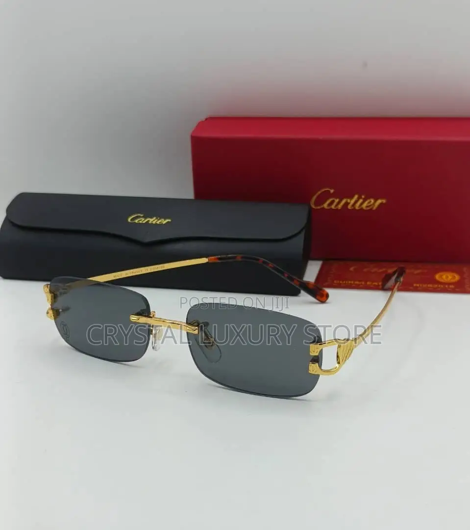 Cartier Quality Luxury Men Sunglasses