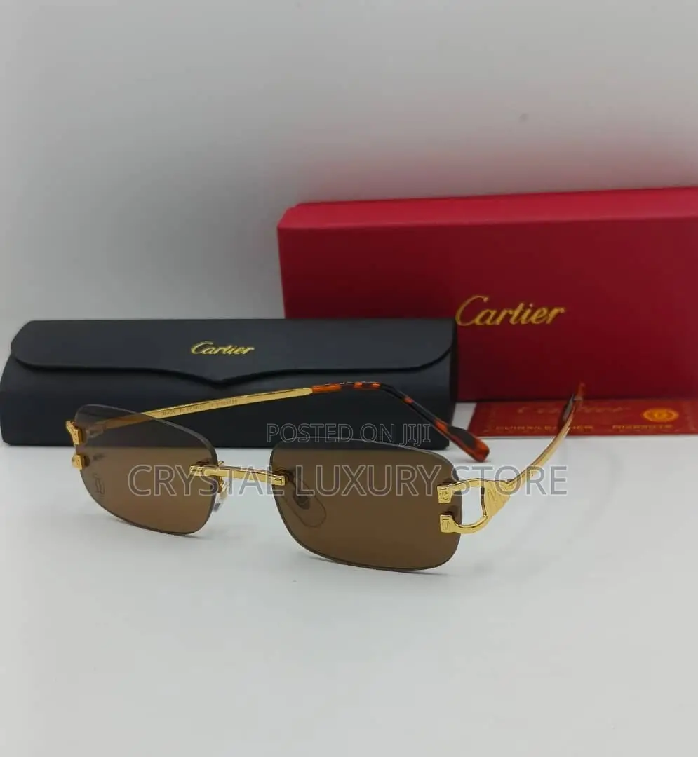 Cartier Quality Luxury Men Sunglasses