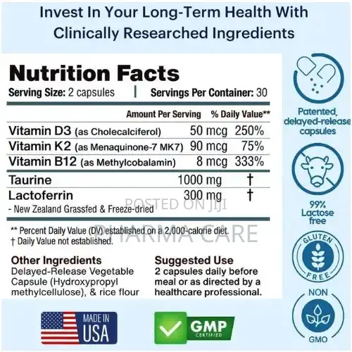 Multivitamin+ginger+ginseng Capsules Ultra Potency 60 Capsules