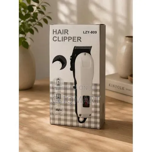 Rechargeable Hair Clipper LZY-809 – Cordless Trimmer for Men