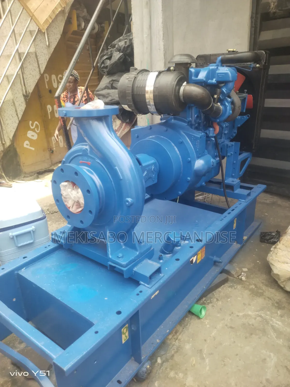6inches Water Pump With 4-Cylinder Pekins Engine
