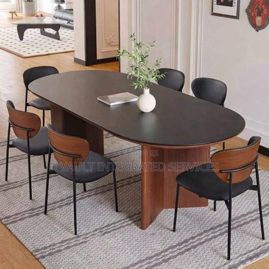 6 Seater Modern Marble Dining.