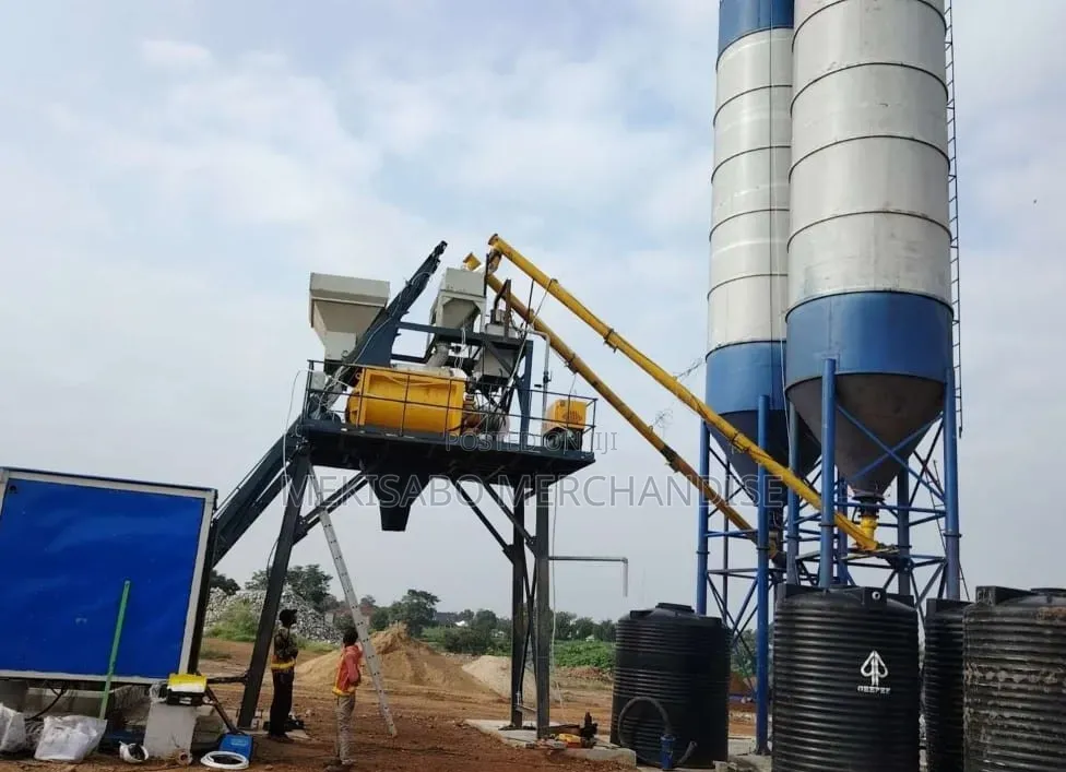 Batching Machine  Plants With 100 Ton Silo