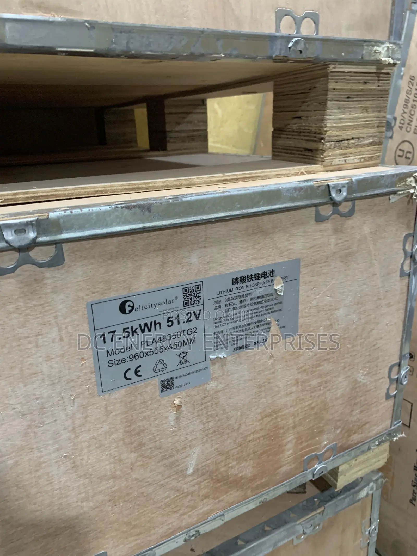 17.5kwh Felicity Lithium Battery