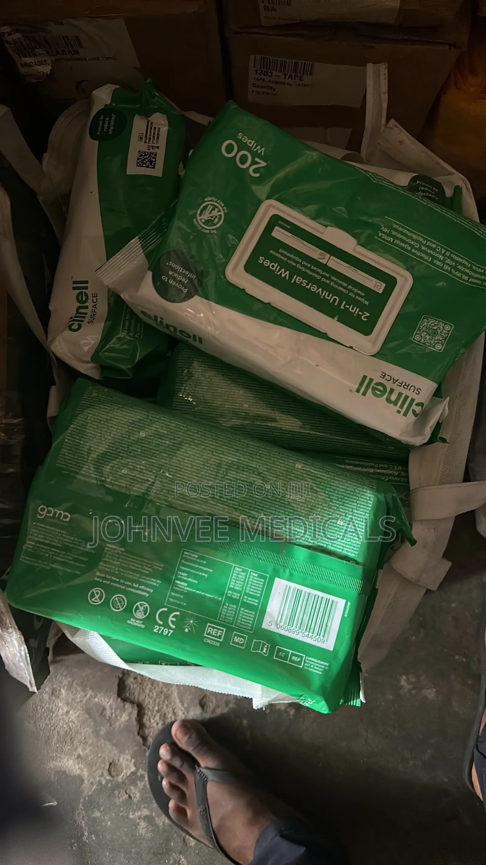 Clinell Wipes by 200