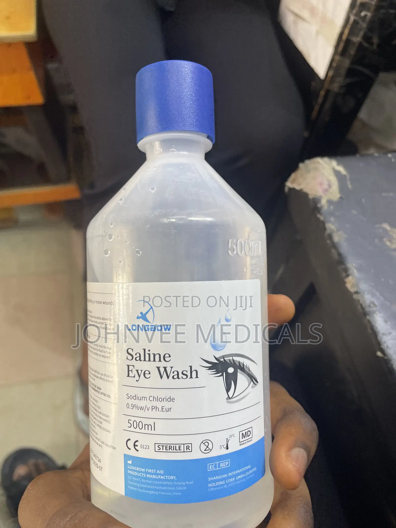 Saline Eye Wash 500ml