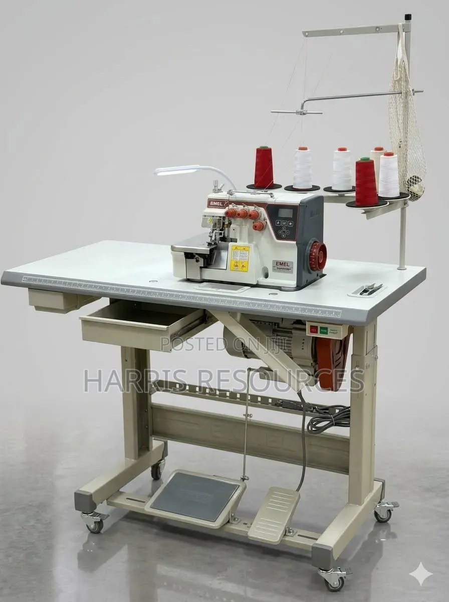 Direct Drive Emel Industrial Weaving Machine 4 Thread