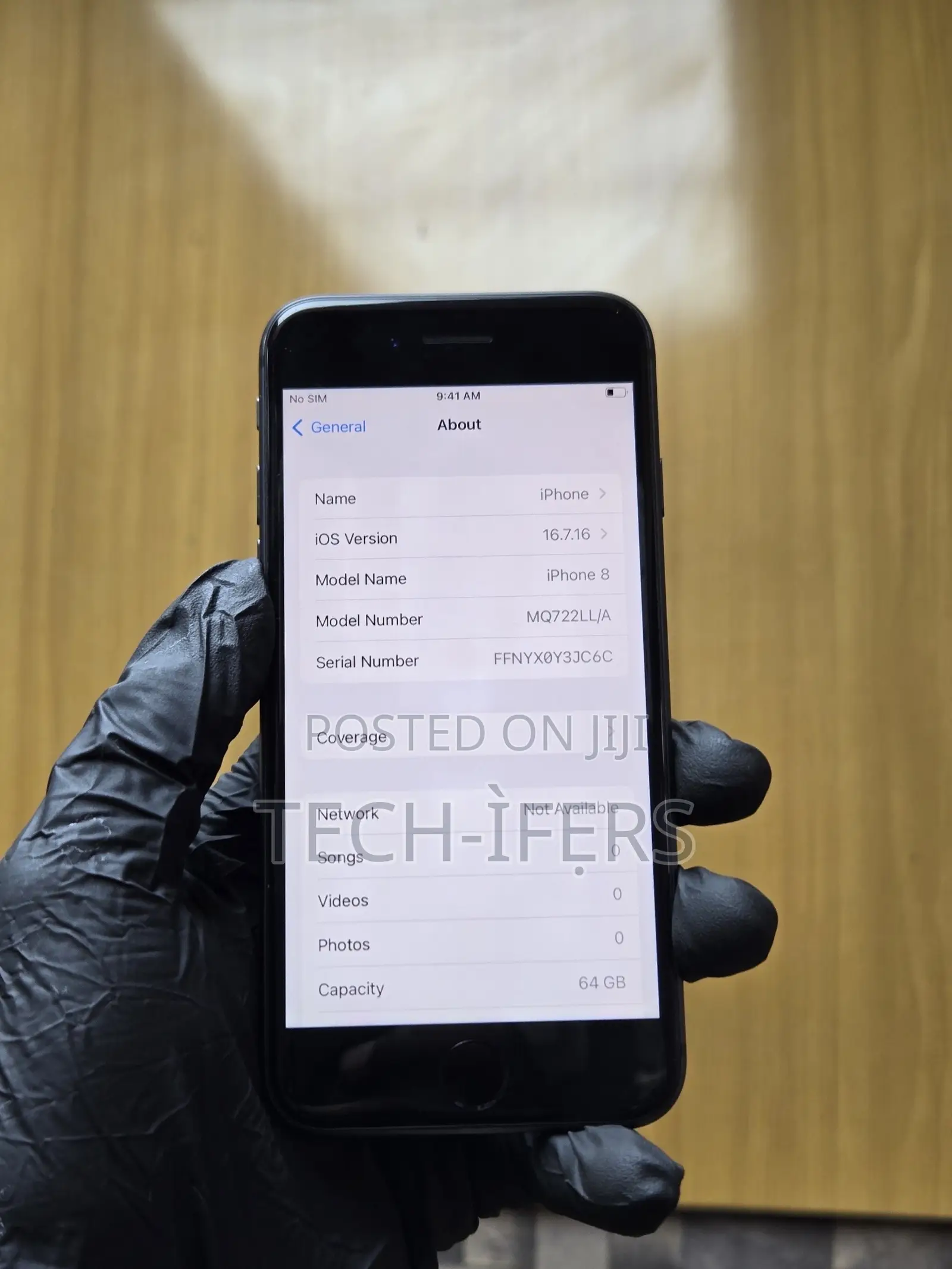 Apple iPhone 8 64 GB Black