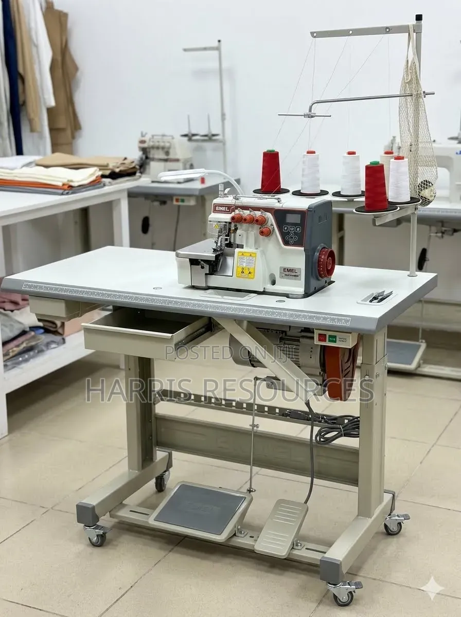 Direct Drive Emel Industrial Weaving Machine 4 Thread