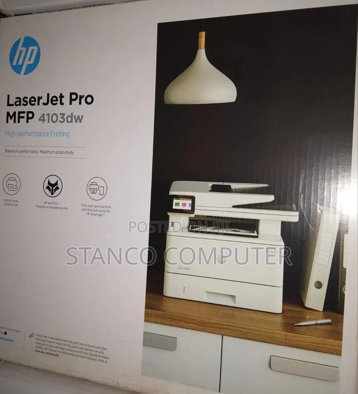 HP Laser JET PRO MFP 4103dw Printer