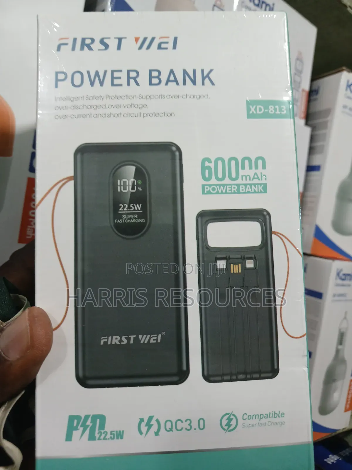 FIRST WEI 60,000mAh Power Bank (XD-813)