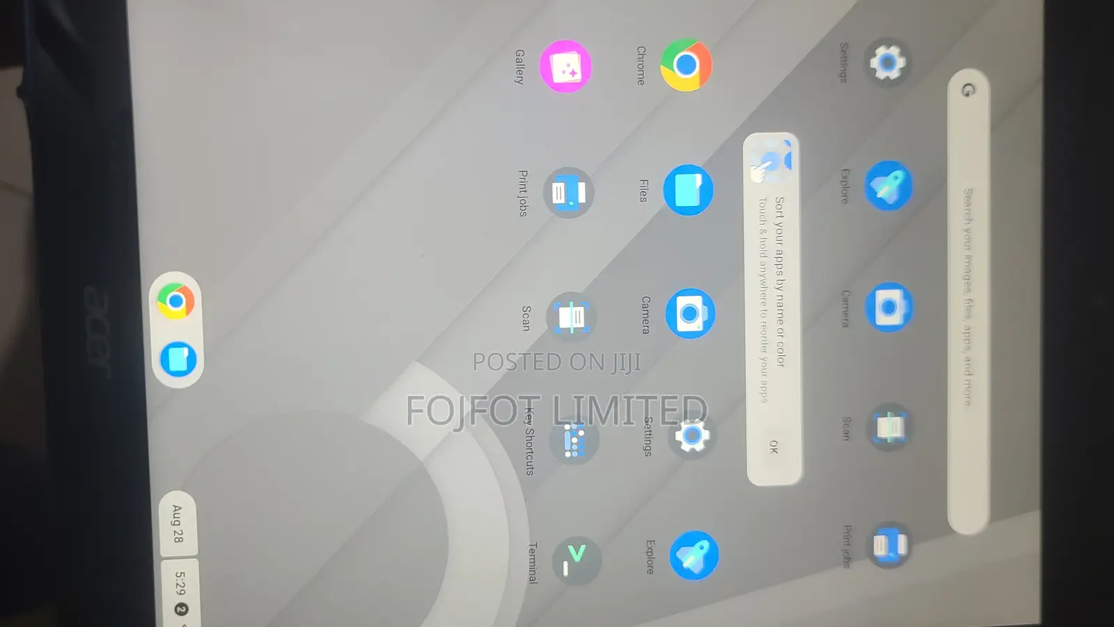 Acer Chromebook Tab 10 32 GB Blue