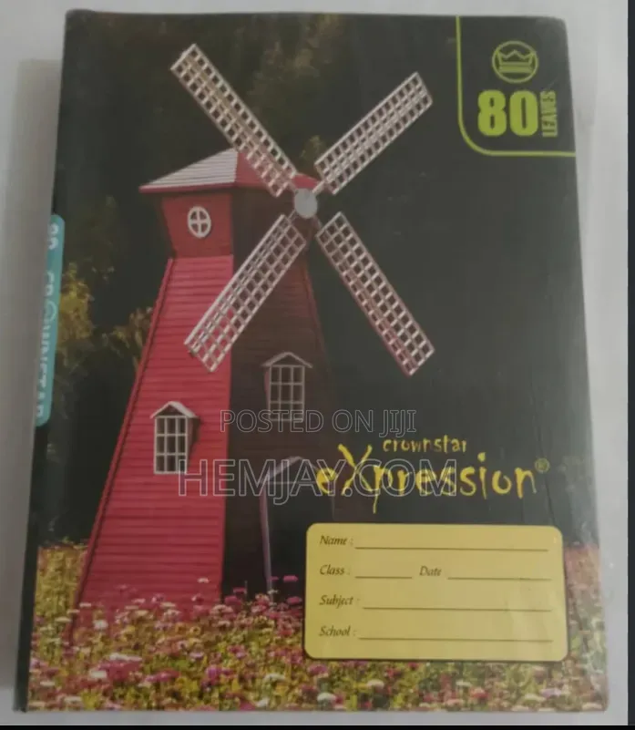(12pcs) 80leaves Quality Notebook