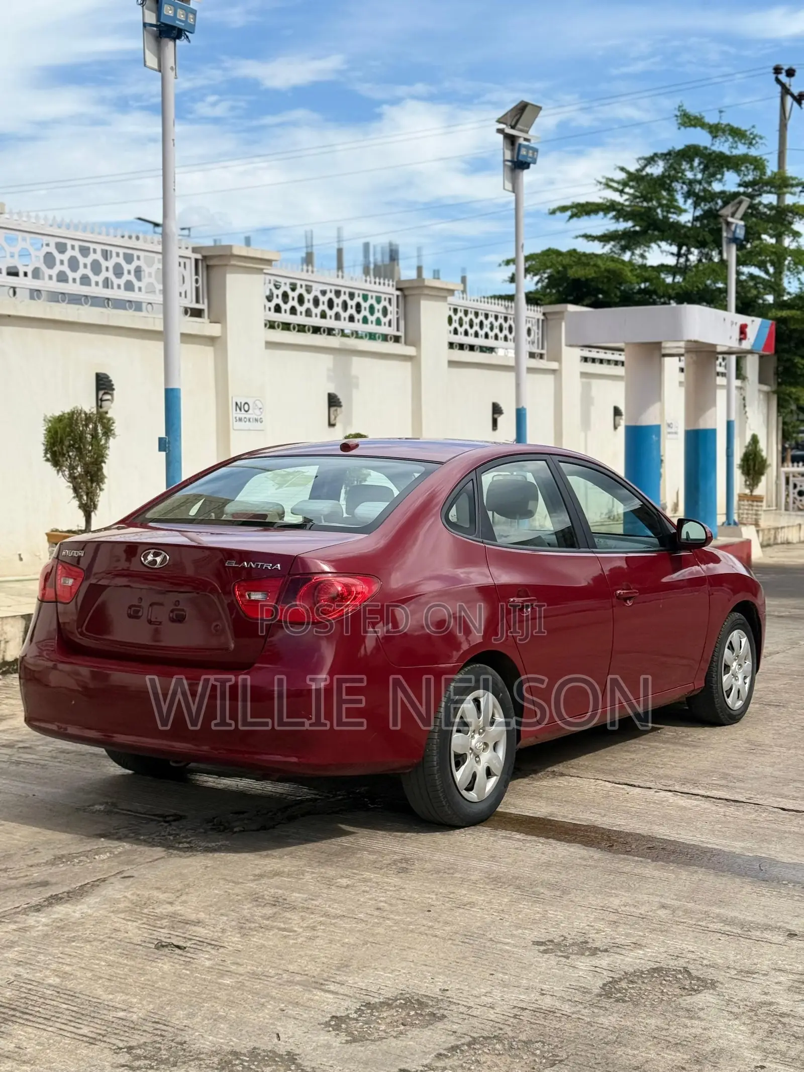 Hyundai Elantra 1.6 GLS 2007 Red