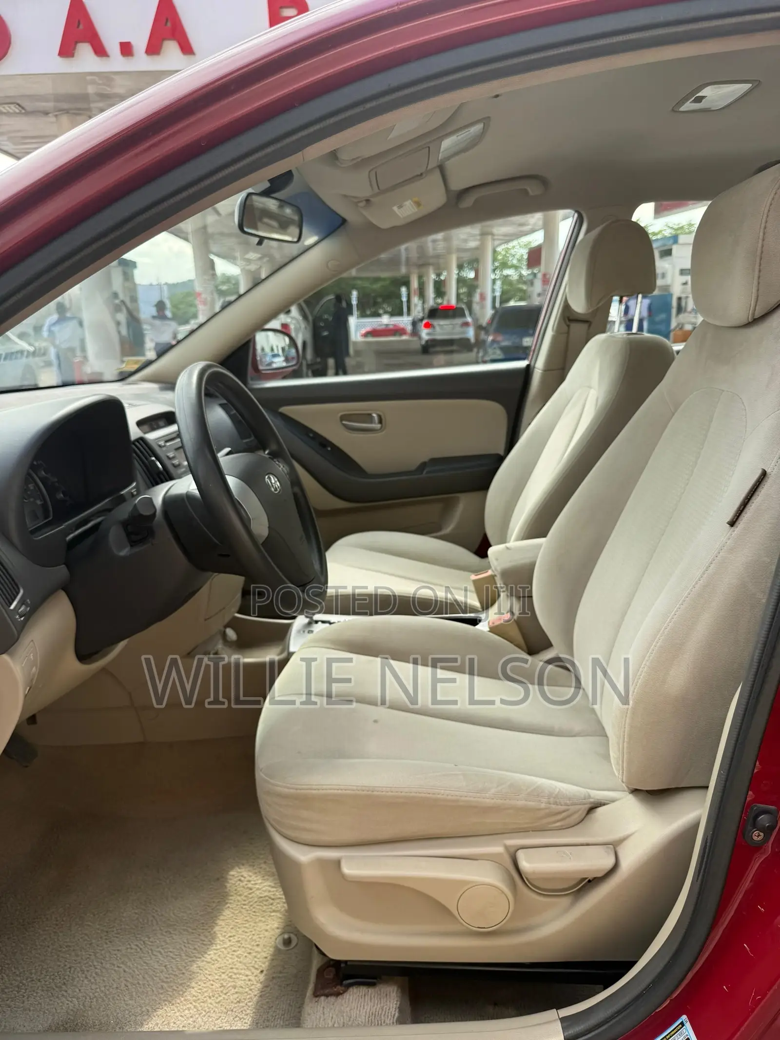 Hyundai Elantra 1.6 GLS 2007 Red