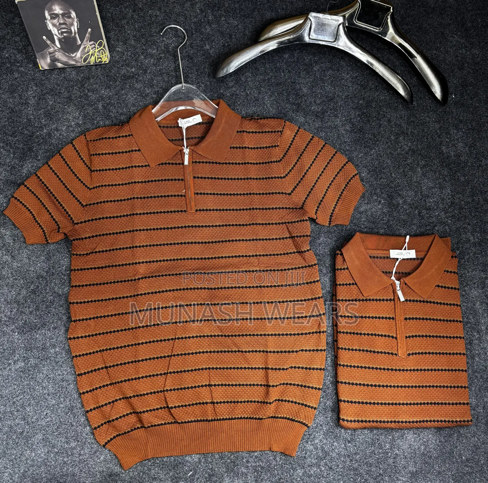 Knitted Polo for Men M-4xl Available