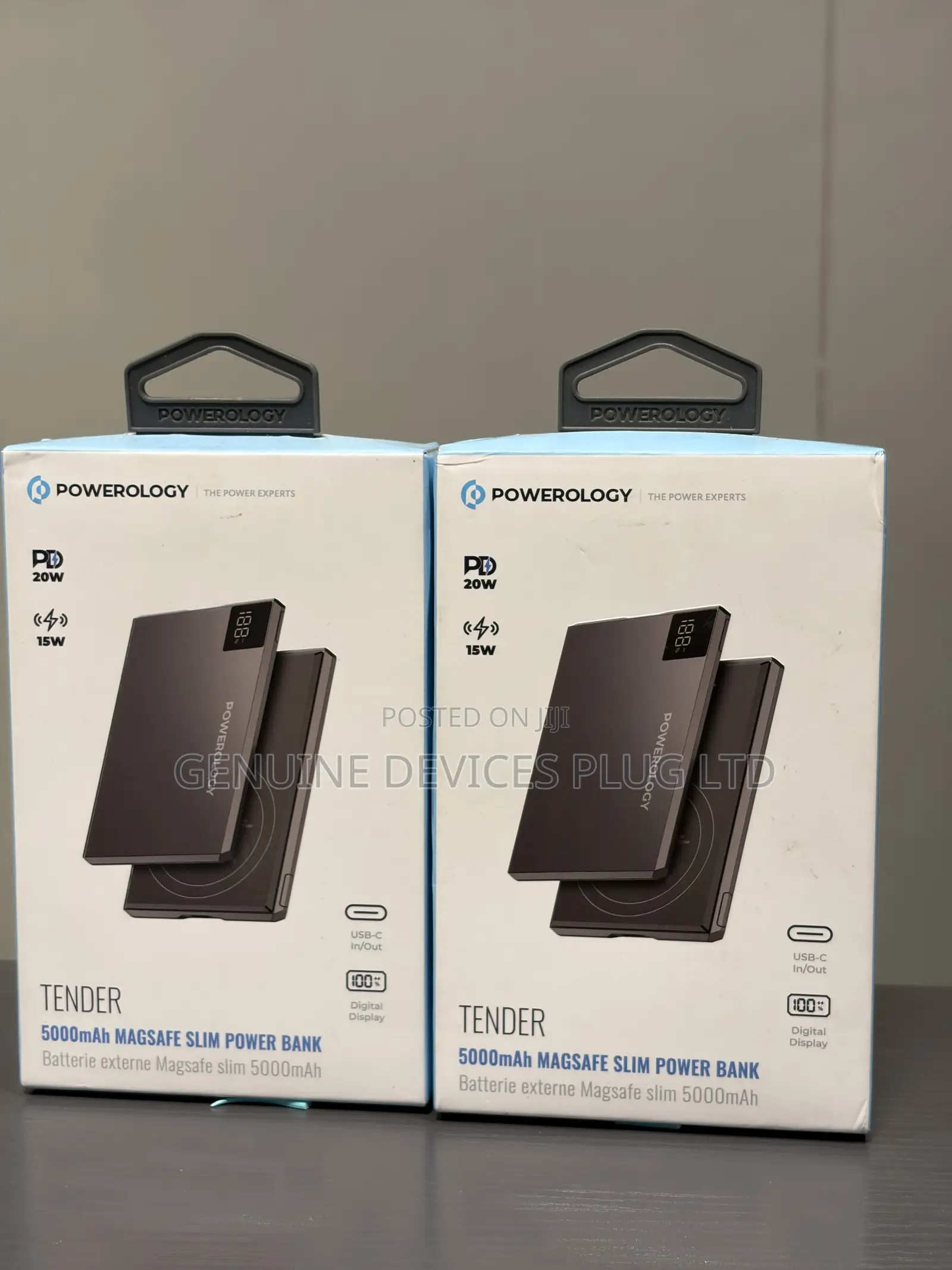 Powerology Tender 5000mAh MagSafe Slim Power Bank
