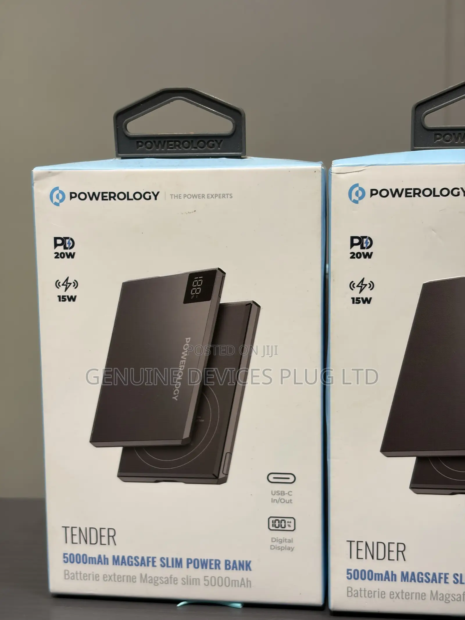 Powerology Tender 5000mAh MagSafe Slim Power Bank