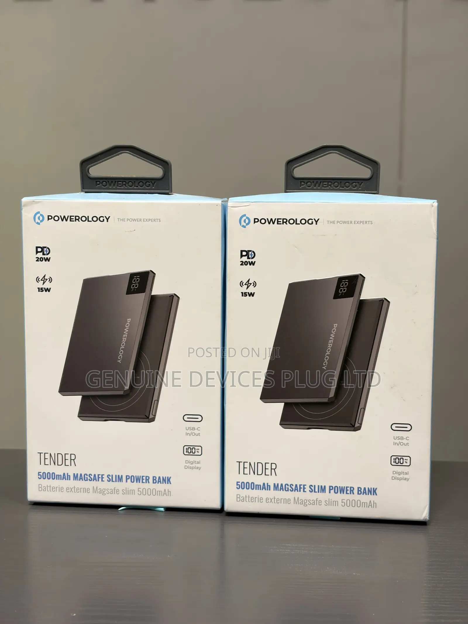 Powerology Tender 5000mAh MagSafe Slim Power Bank
