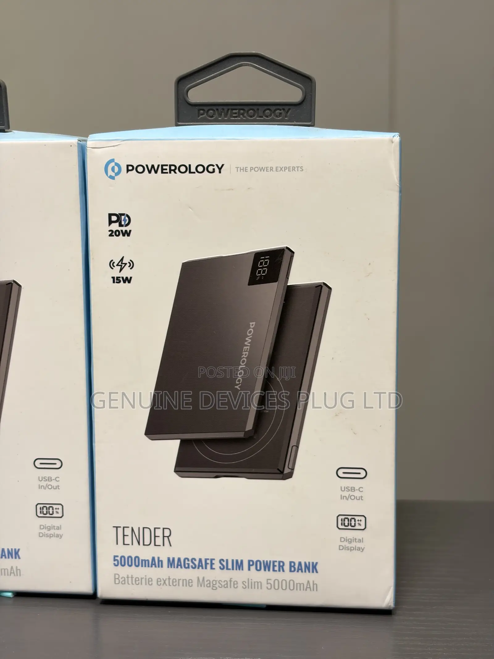 Powerology Tender 5000mAh MagSafe Slim Power Bank