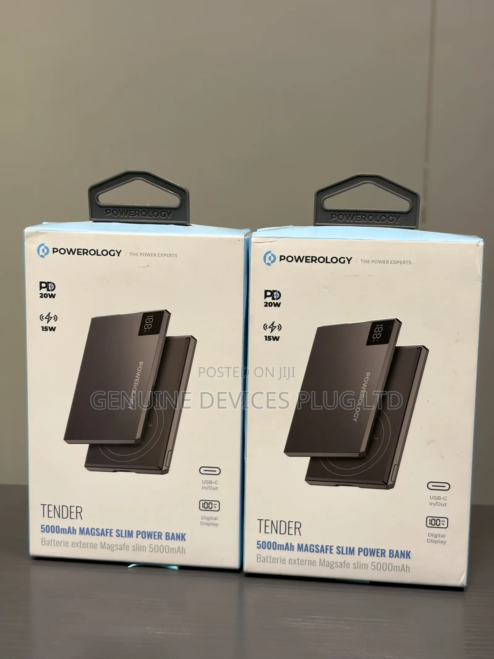 Powerology Tender 5000mAh MagSafe Slim Power Bank