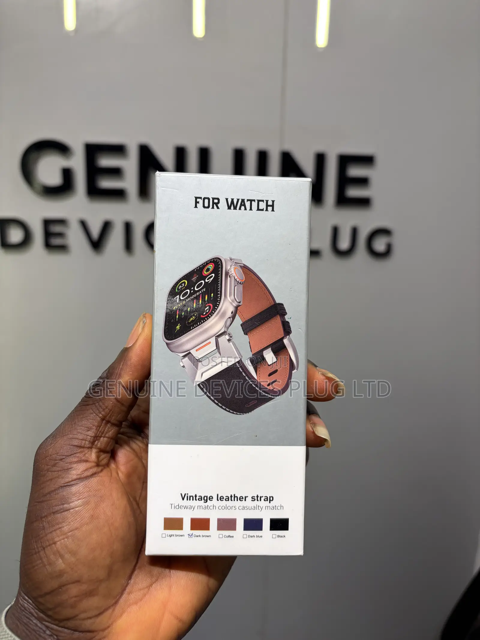 Ultra 2 Vintage Leather Strap for Apple Watch Ultra 3, 2 & Ultra 49mm