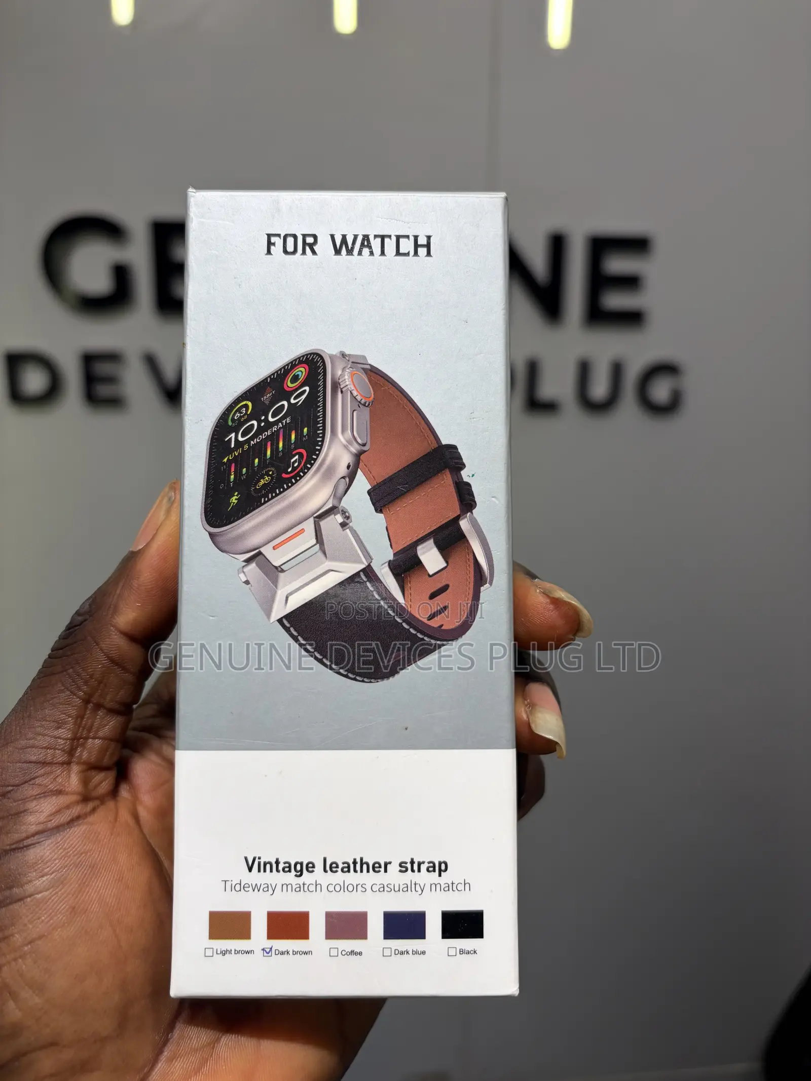 Ultra 2 Vintage Leather Strap for Apple Watch Ultra 3, 2 & Ultra 49mm