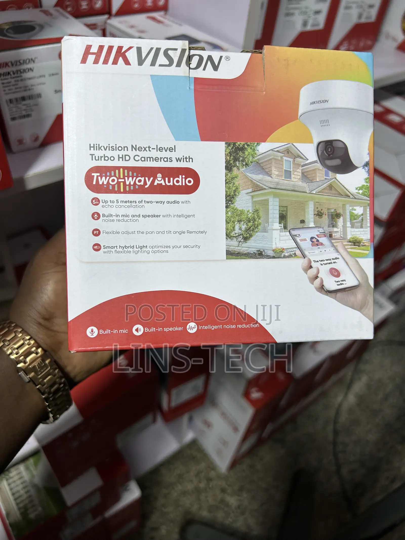 Hikvision Two Way Audio 2mp Indoor (PT) Camera