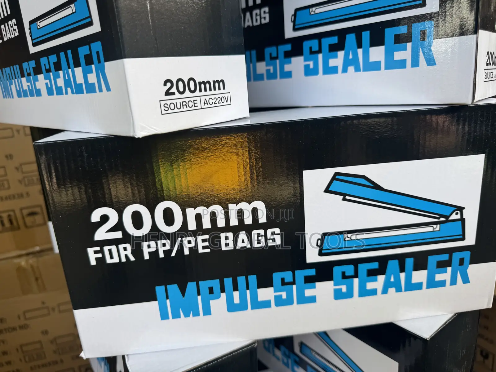 200mm Impulse Heat Sealing Machine – For PP/PE Bags