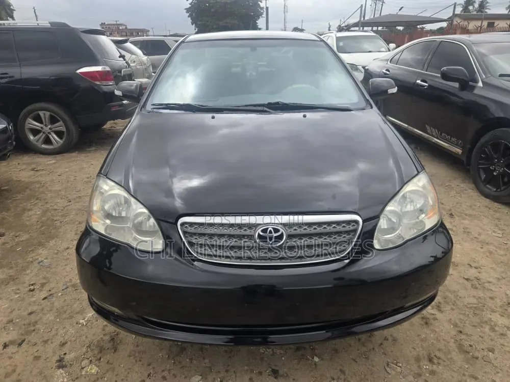 Toyota Corolla 2005 Black