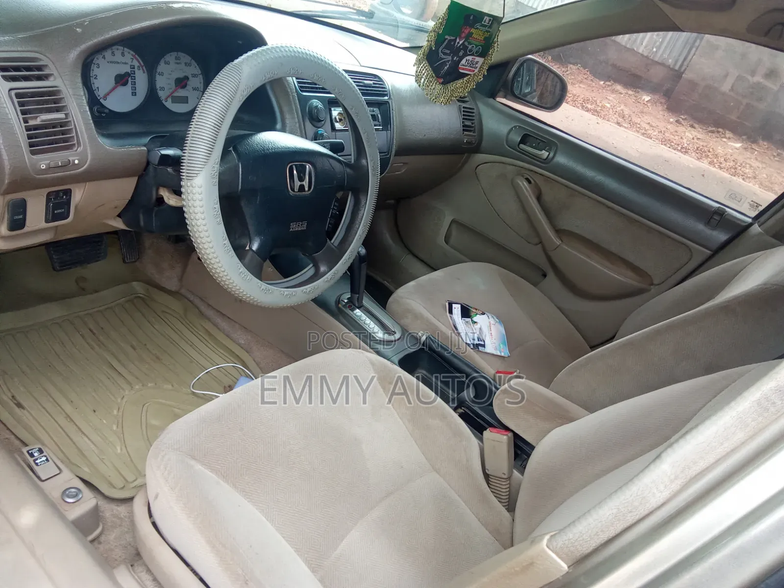 Honda Civic 2002 Gold