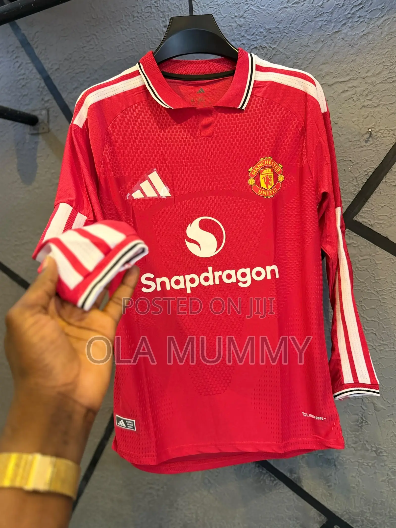 Manchester United Home Player Version Longsleeve