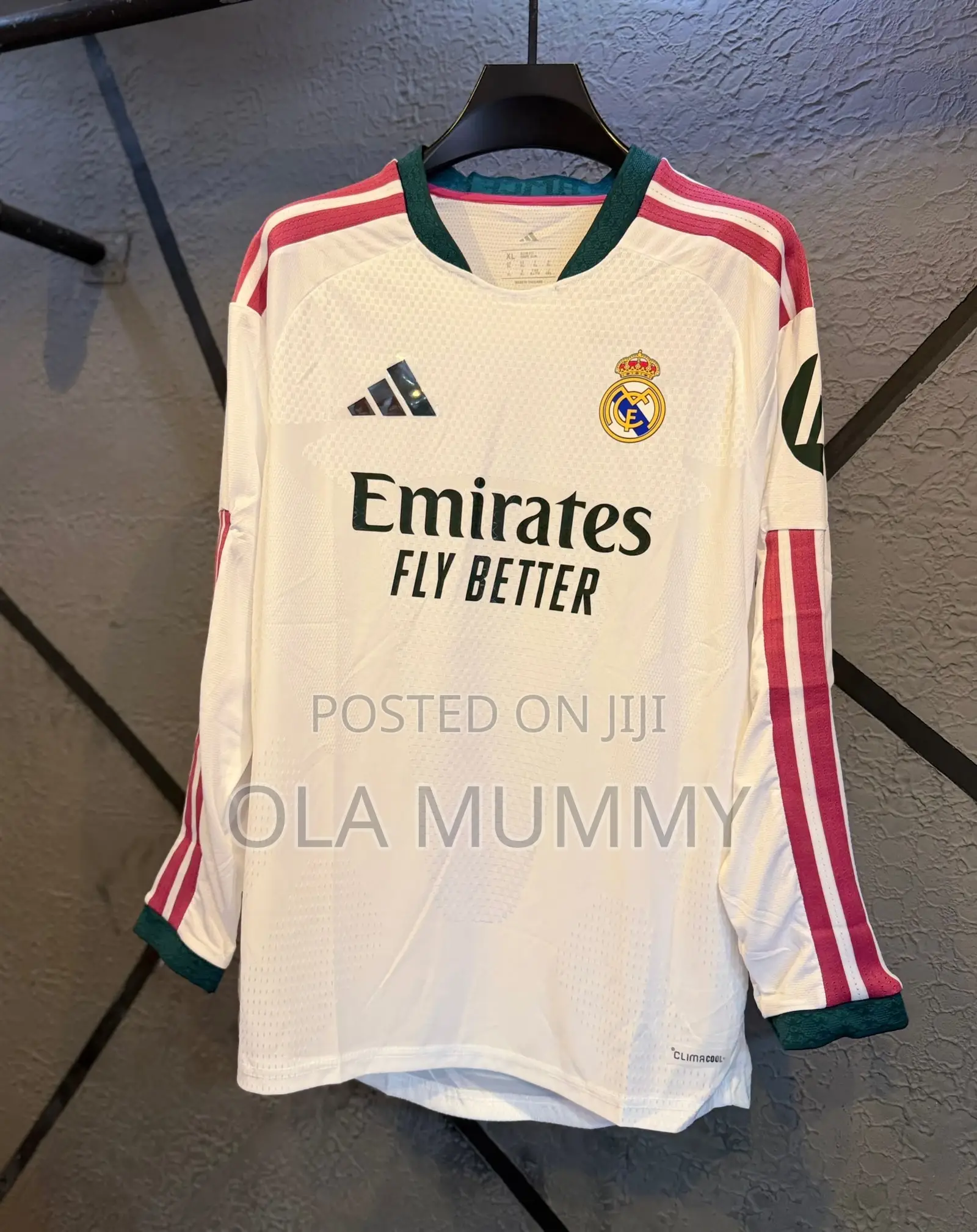 Real Madrid Home Player Version Longsleeve