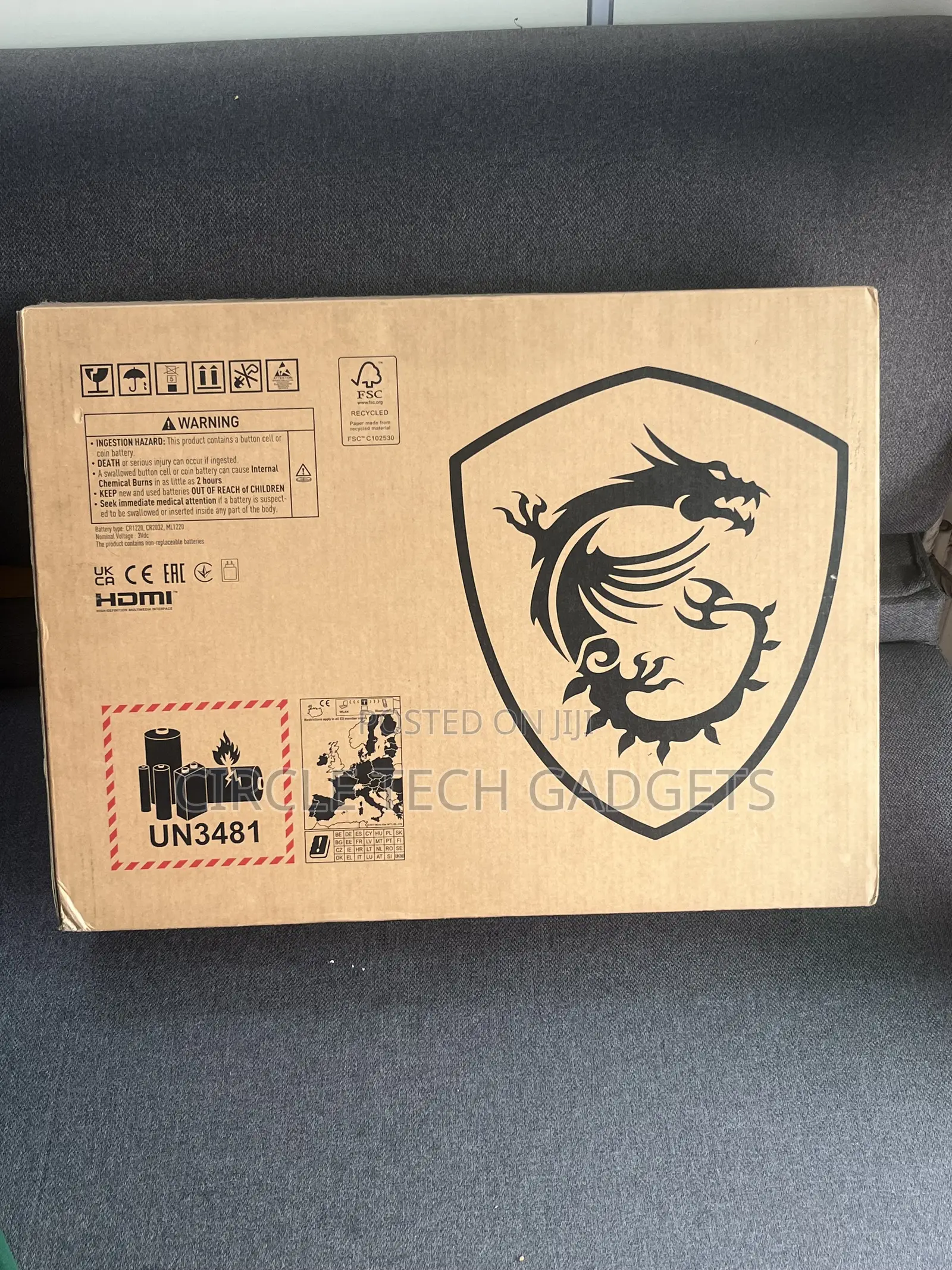 New Laptop MSI Crosshair 17 32GB Intel Core Ultra 9 SSD 1T