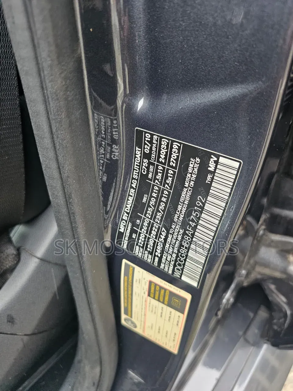 Mercedes-Benz GLK-Class 2010 Gray