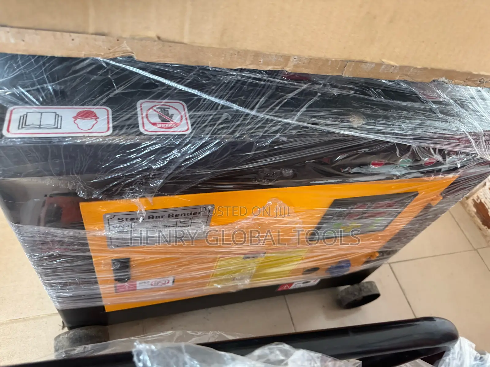GW40 Heavy-Duty Electric Steel Bar / Rebar Bending Machine