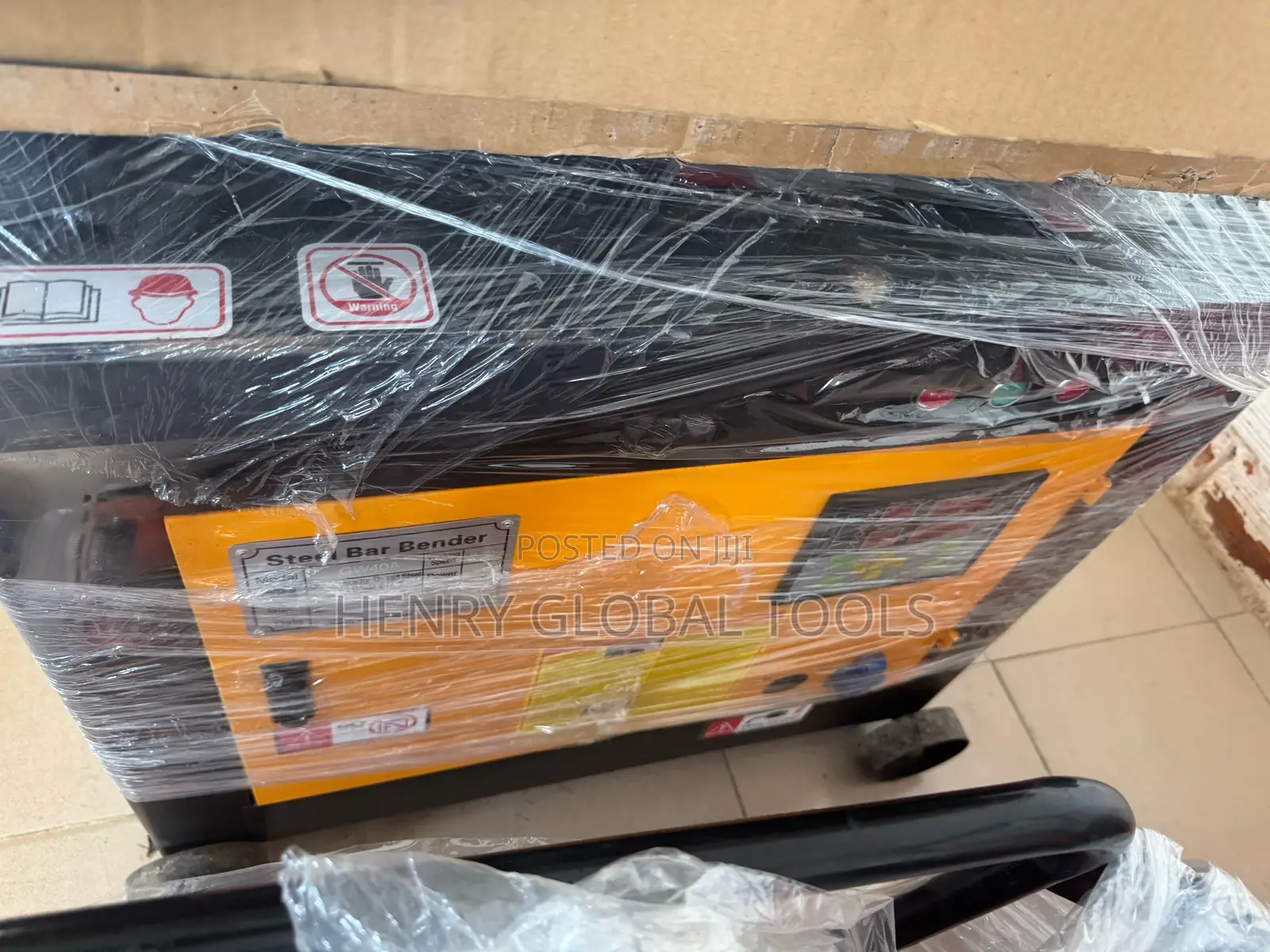 GW40 Heavy-Duty Electric Steel Bar / Rebar Bending Machine