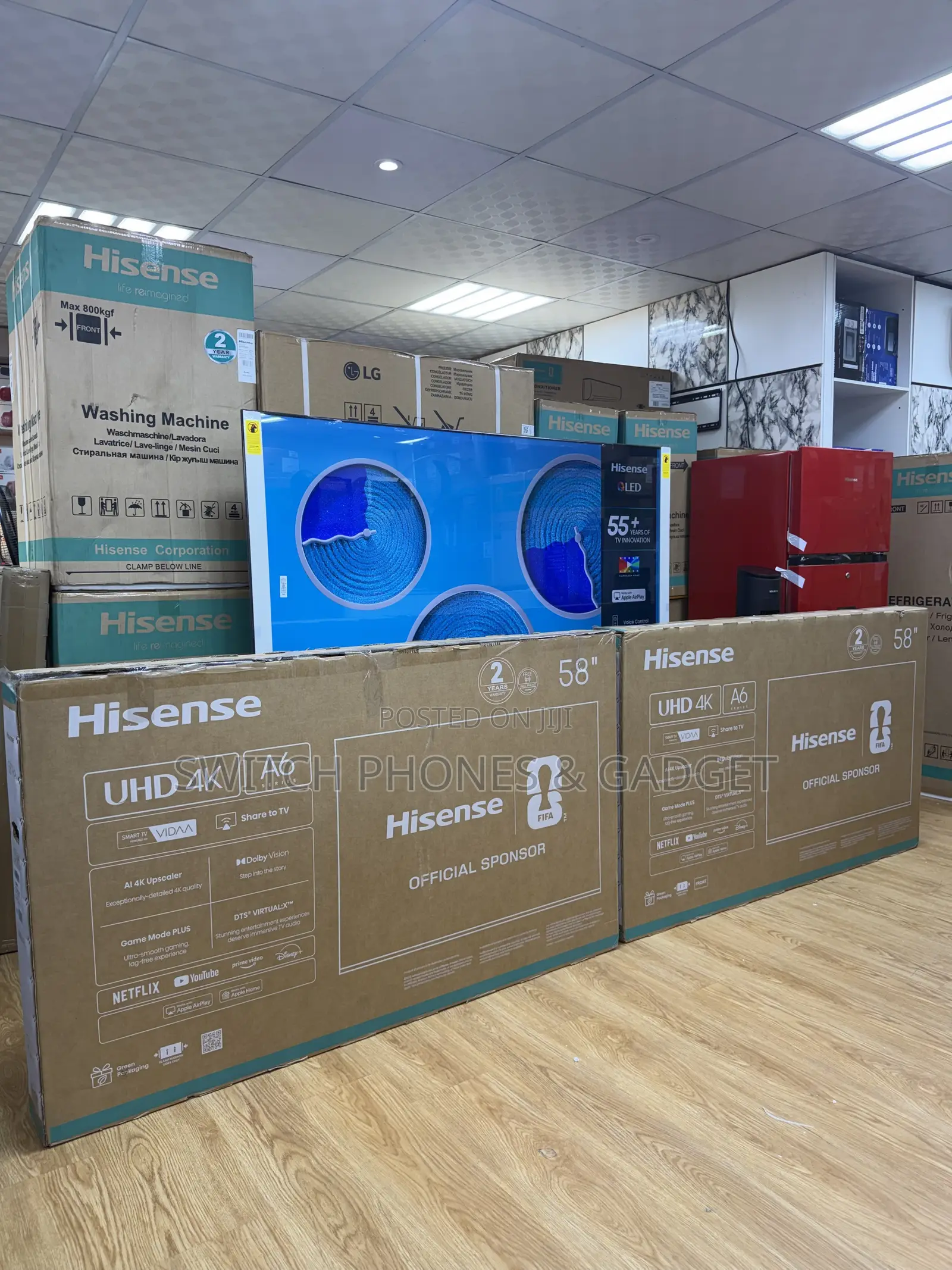 Hisense Smart TV Uhd 4k 58 Inch A6n