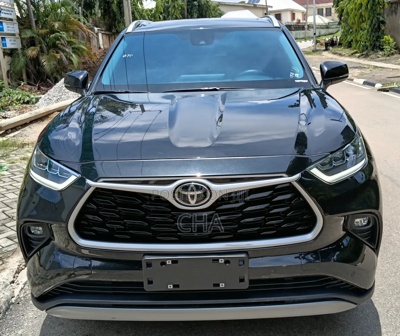 Toyota Highlander 2024 Matt Black