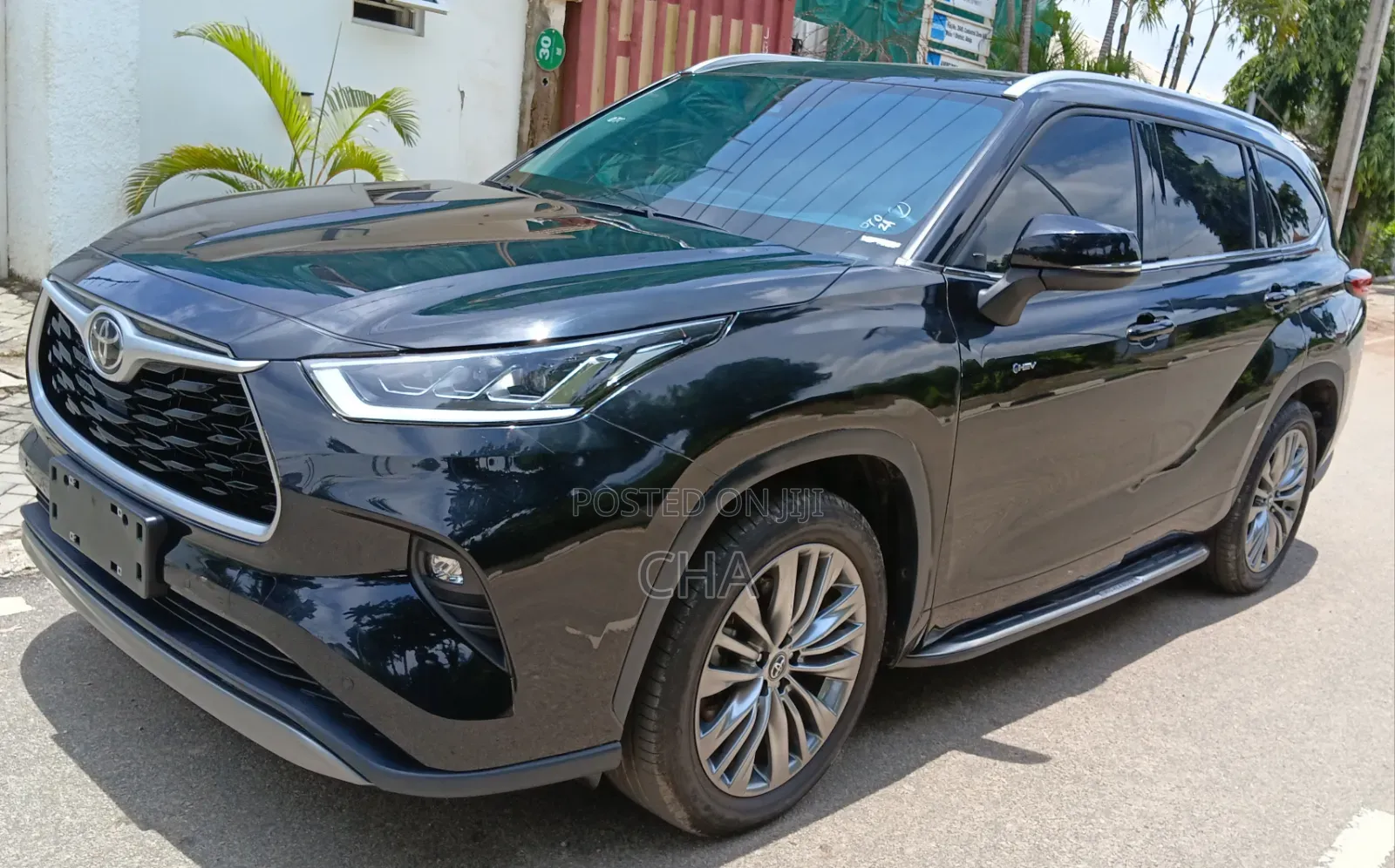 Toyota Highlander 2024 Matt Black